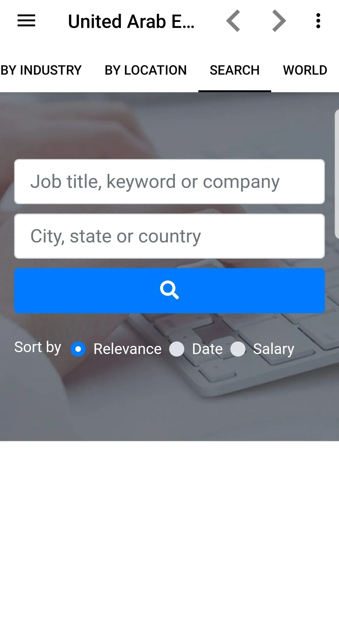 United Arab Emirates Jobs | Indus Appstore | Screenshot