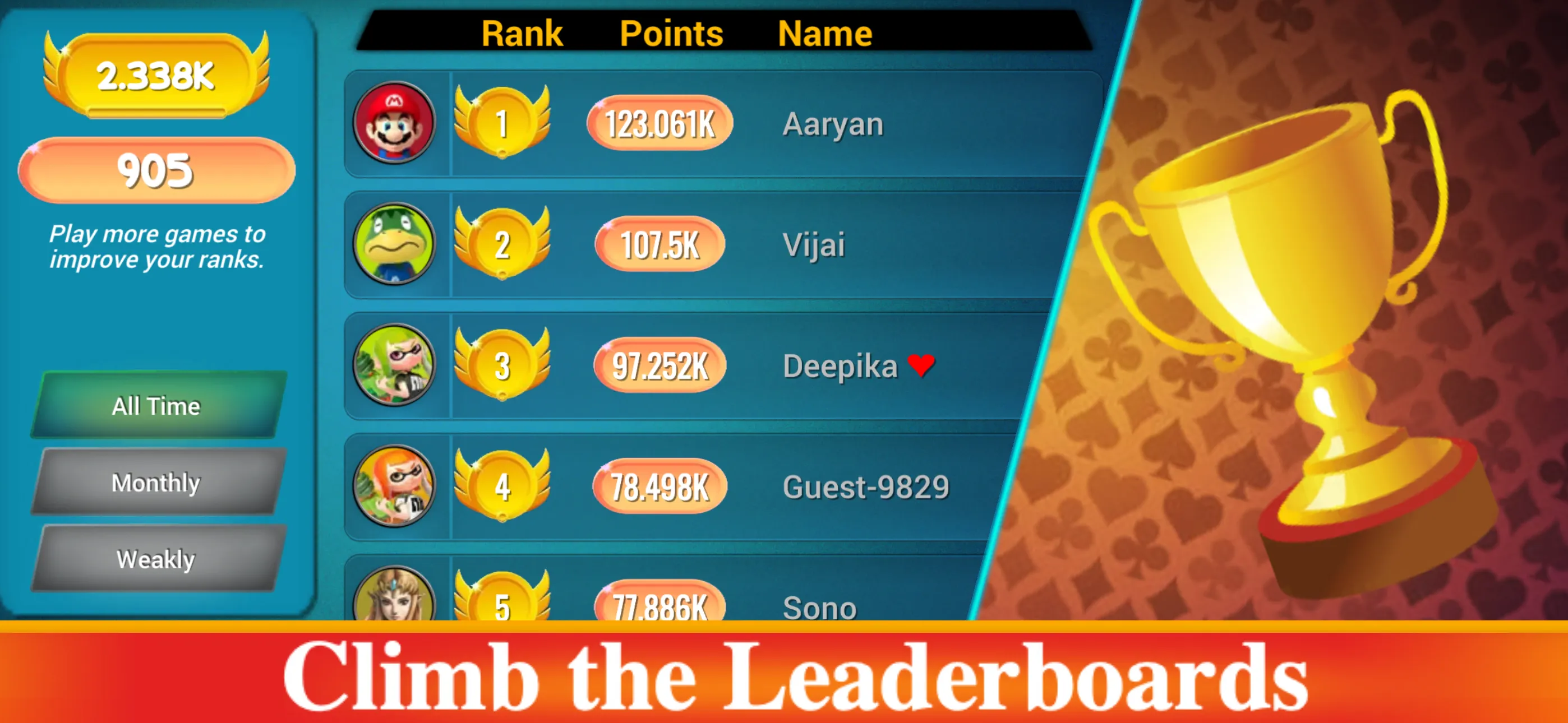 Bhabhi Thulla Online Card Game | Indus Appstore | Screenshot