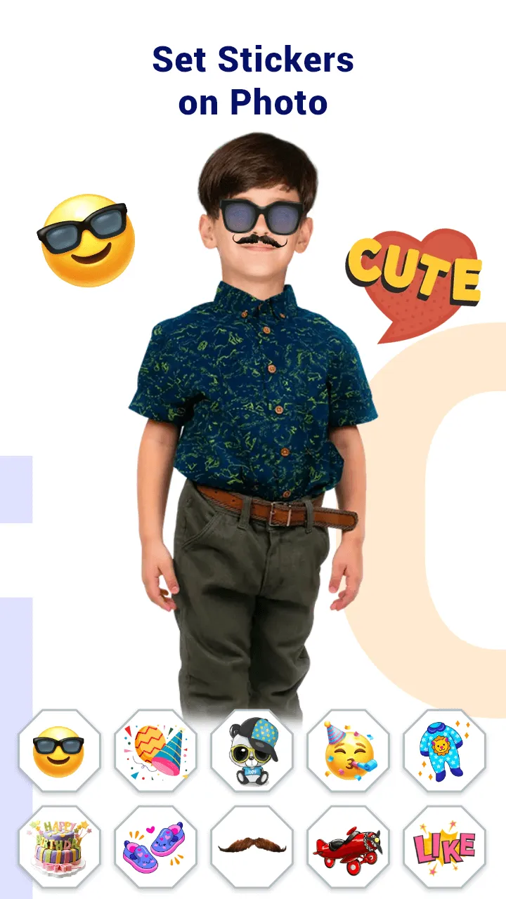 Kids Fashion Photo Editor | Indus Appstore | Screenshot