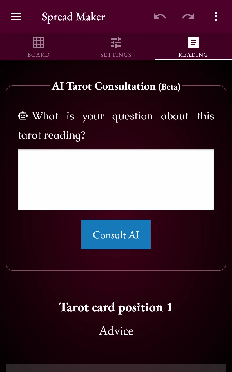 Tarot Spreader | Indus Appstore | Screenshot