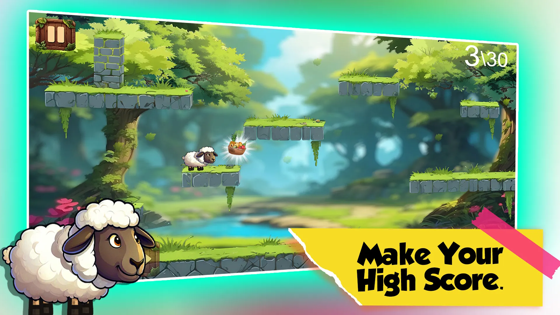 Sheep Runner | Indus Appstore | Screenshot