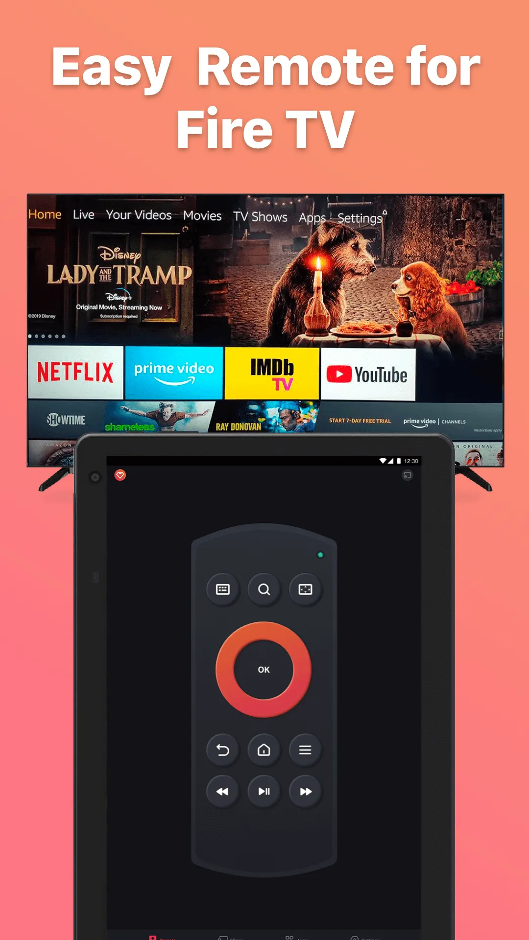 Remote for Fire TV & FireStick | Indus Appstore | Screenshot