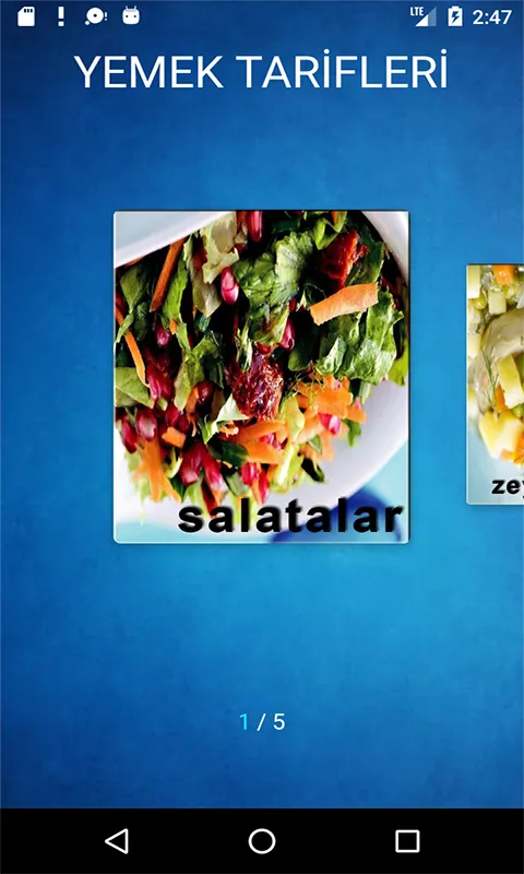 Meze Salata Pilav vb Tarifleri | Indus Appstore | Screenshot