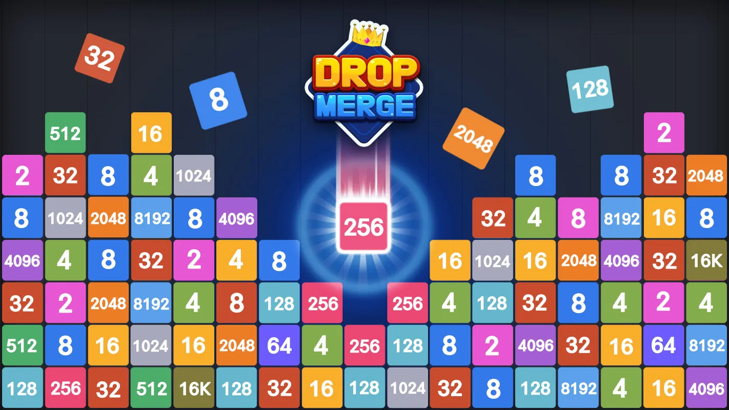 Drop Merge : Number Puzzle | Indus Appstore | Screenshot