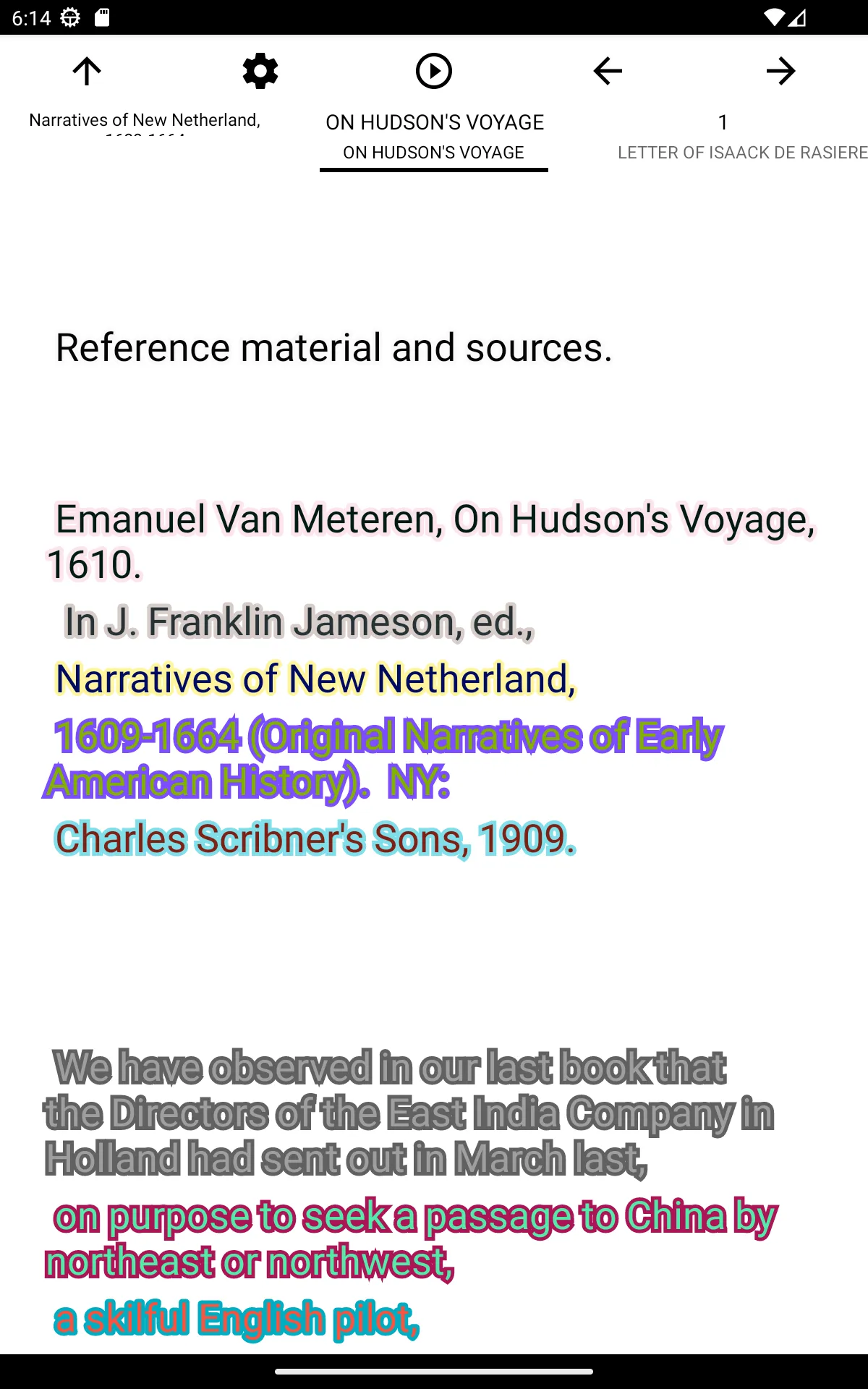 zBook: Narrative of Netherland | Indus Appstore | Screenshot