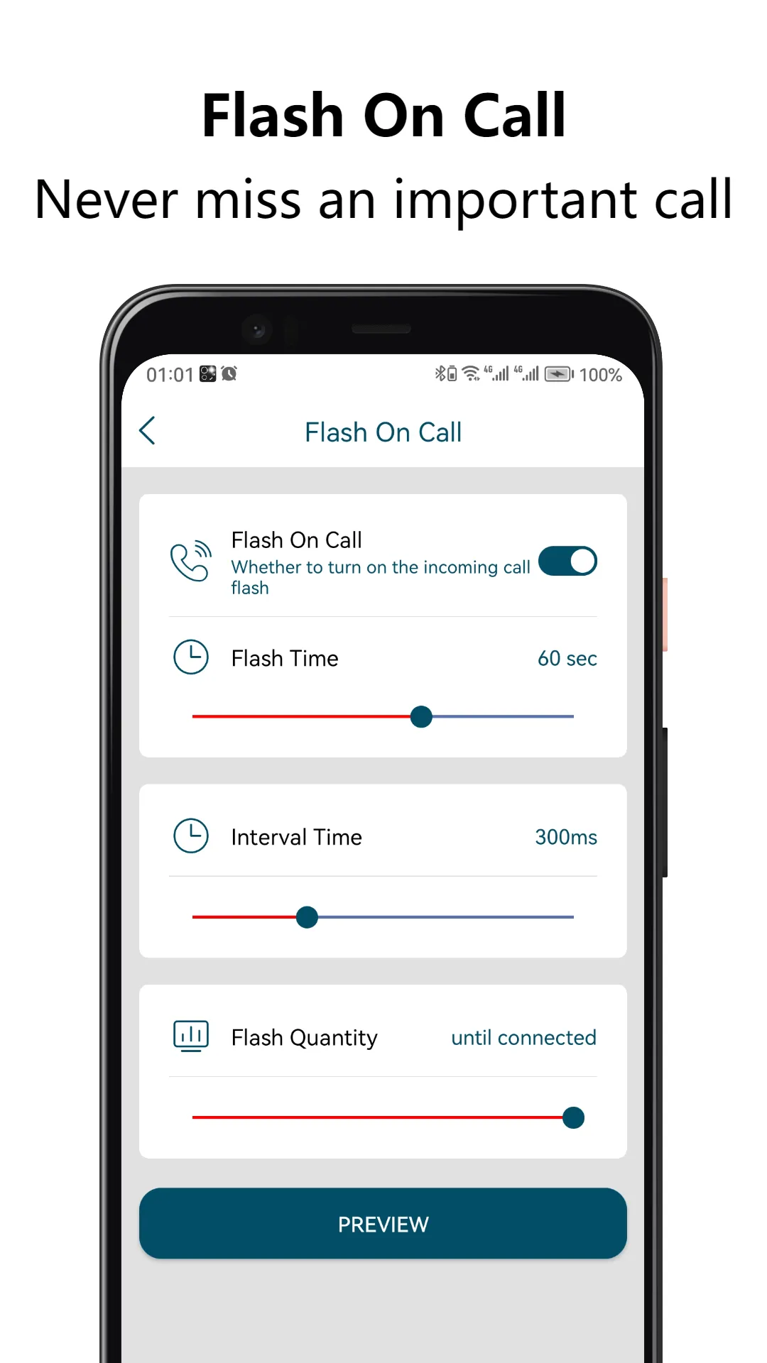 Flash Alerts on Call - SMS來電閃光 | Indus Appstore | Screenshot