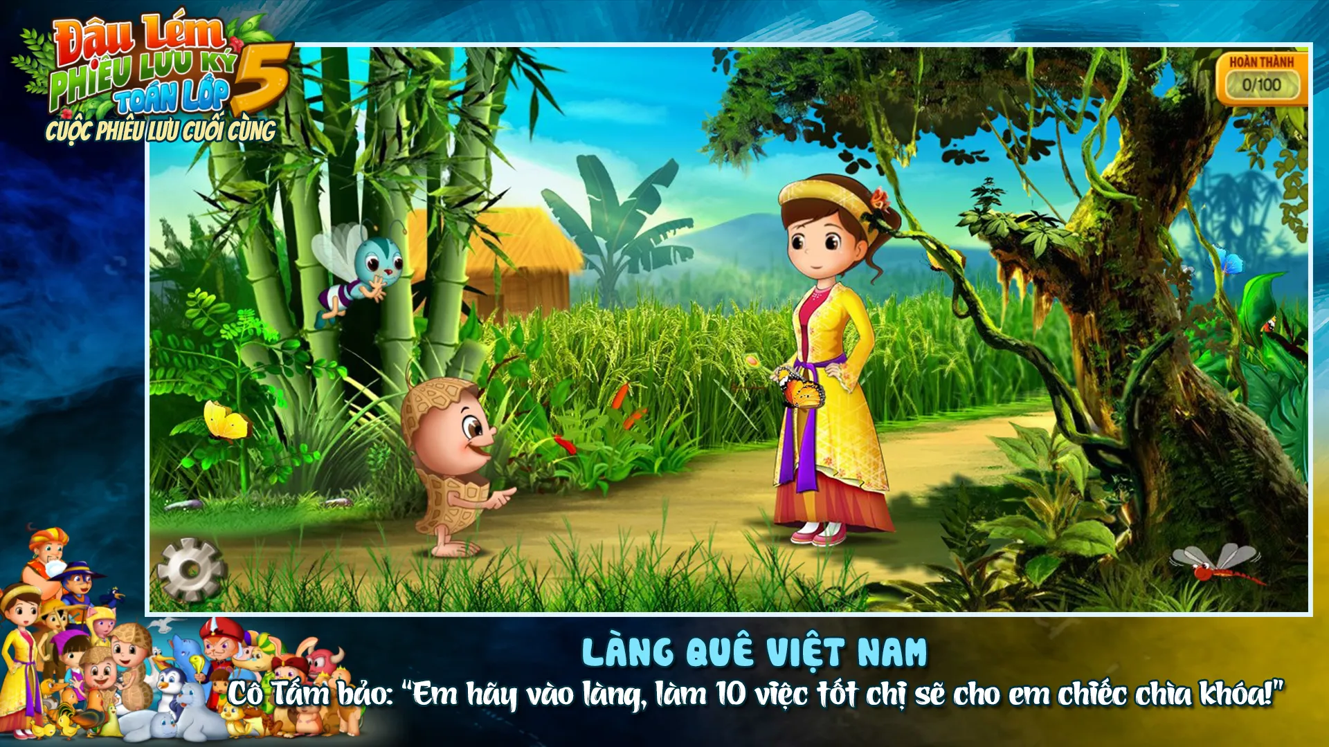 Đậu Lém - Toán 5 | Indus Appstore | Screenshot