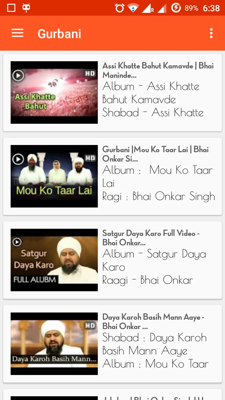 Bhai Onkar Singh - Una Wale | Indus Appstore | Screenshot