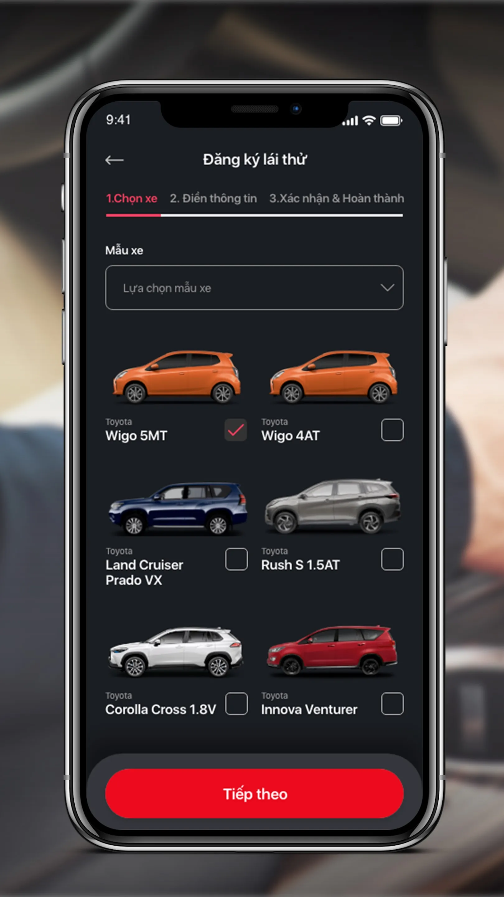 TOYOTA Vietnam | Indus Appstore | Screenshot