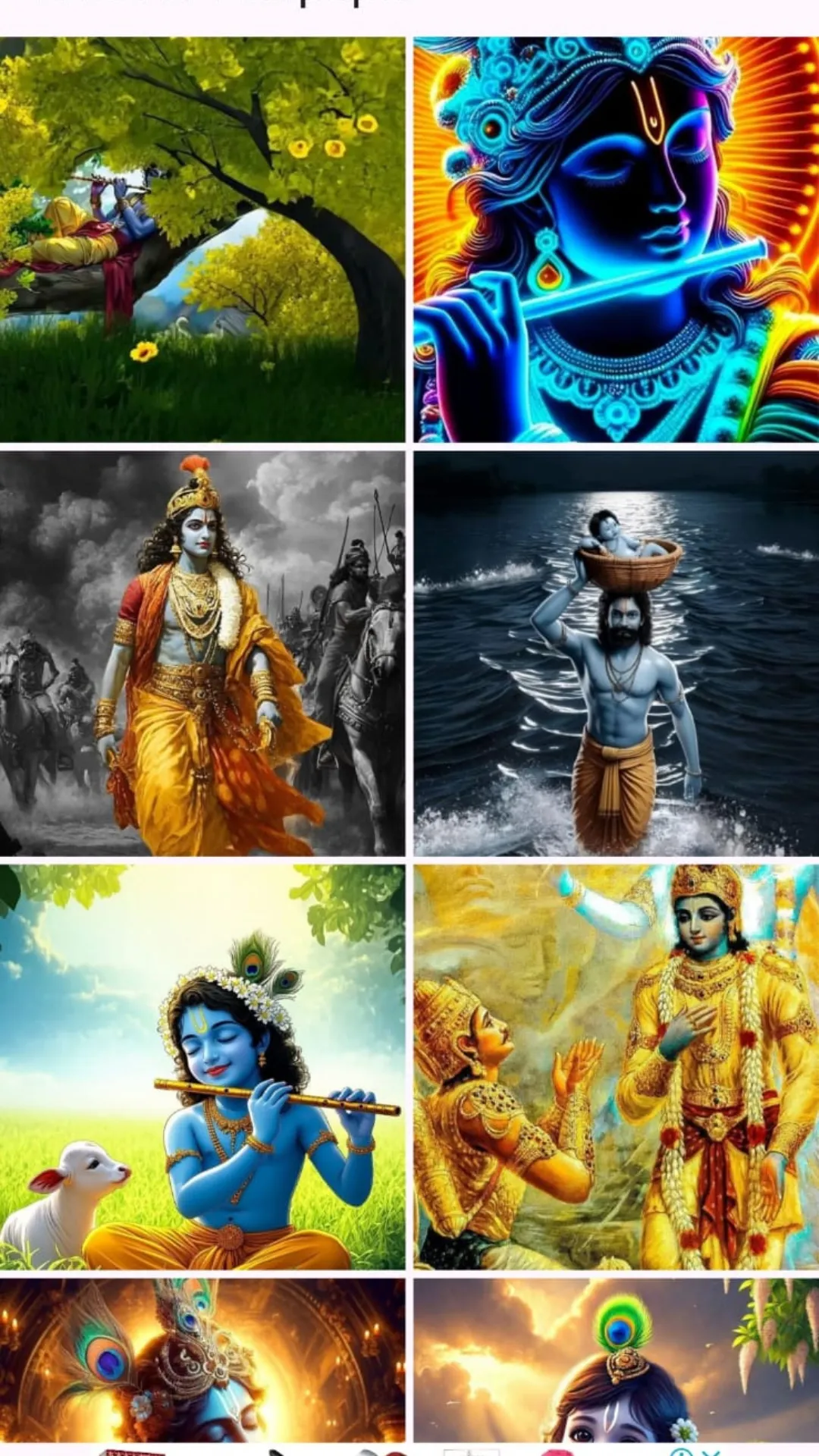 Krishna Wallpaper | Indus Appstore | Screenshot