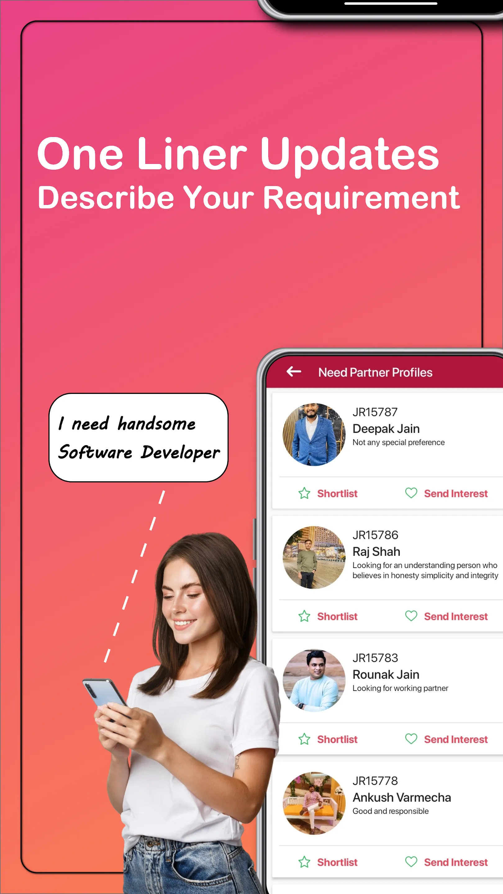 Jainam Rishtey Matrimony App | Indus Appstore | Screenshot