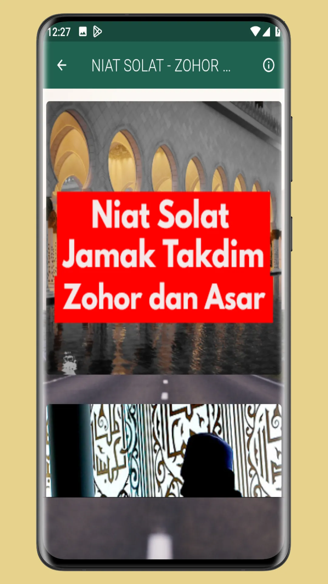 Jom Belajar Solat Jamak Qasar | Indus Appstore | Screenshot