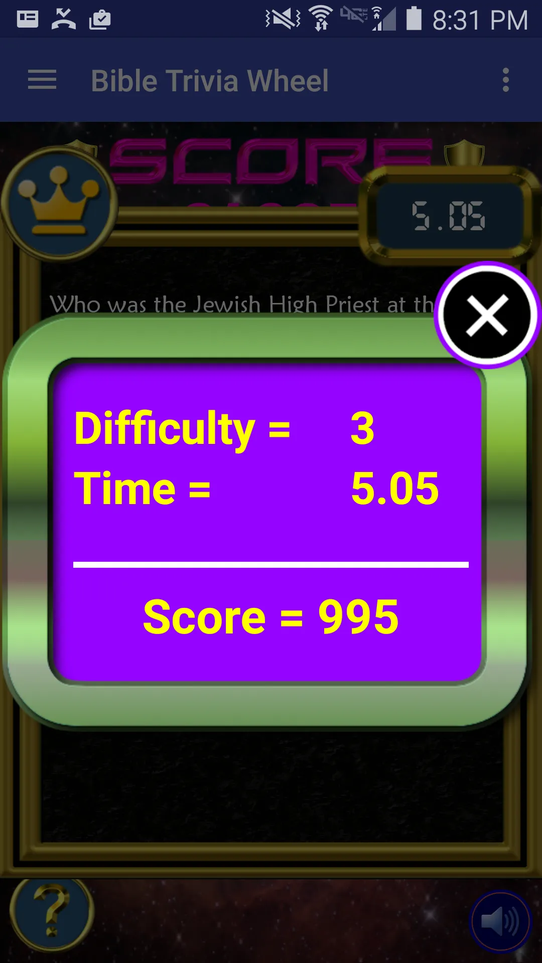 Bible Trivia Wheel - Bible Qui | Indus Appstore | Screenshot