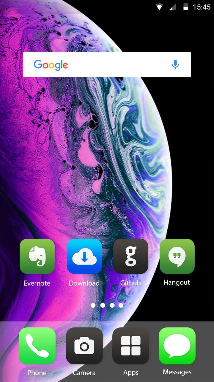 iPhone 12 Pro Launcher | Indus Appstore | Screenshot