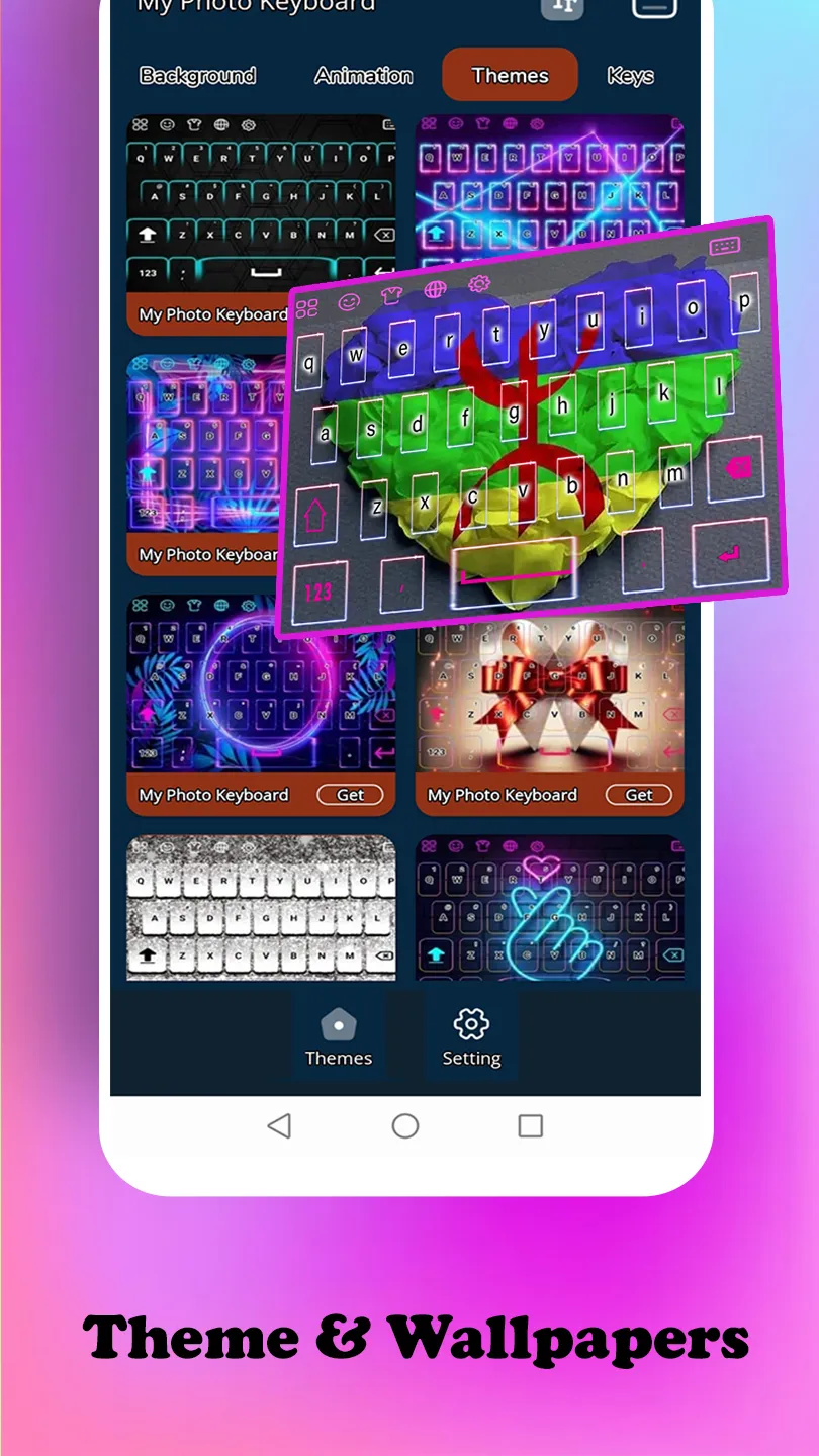 Amazigh Chleuh keyboard | Indus Appstore | Screenshot