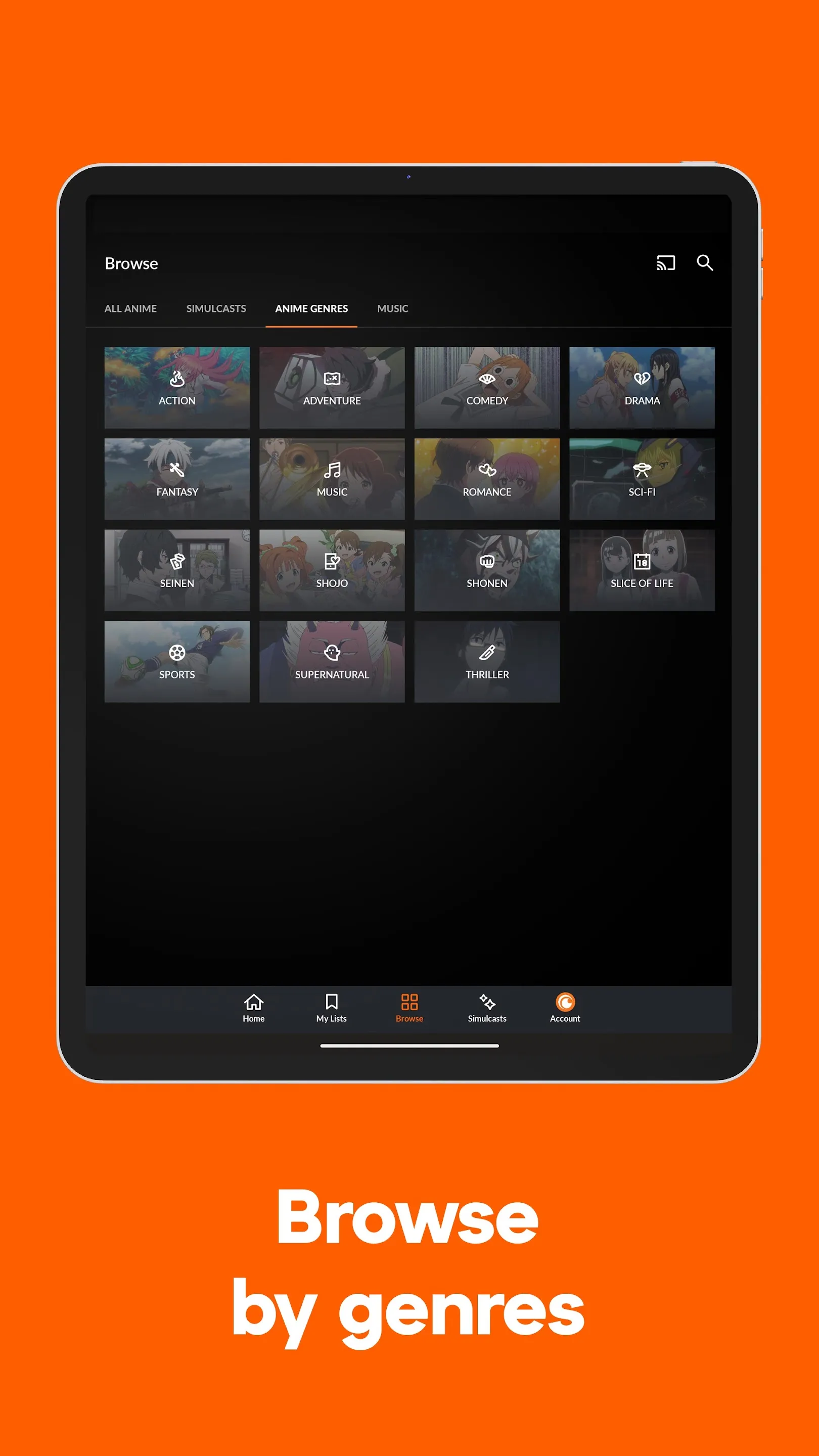 Crunchyroll | Indus Appstore | Screenshot