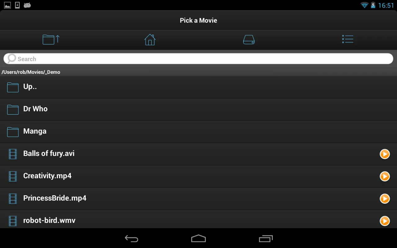 VLC Streamer Lite | Indus Appstore | Screenshot