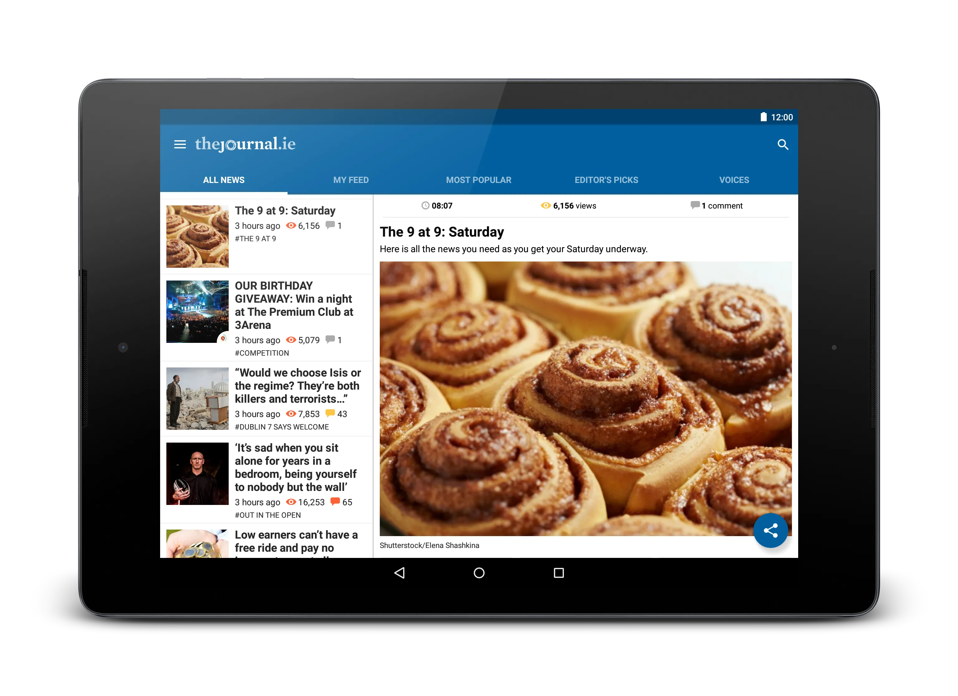 TheJournal.ie News | Indus Appstore | Screenshot