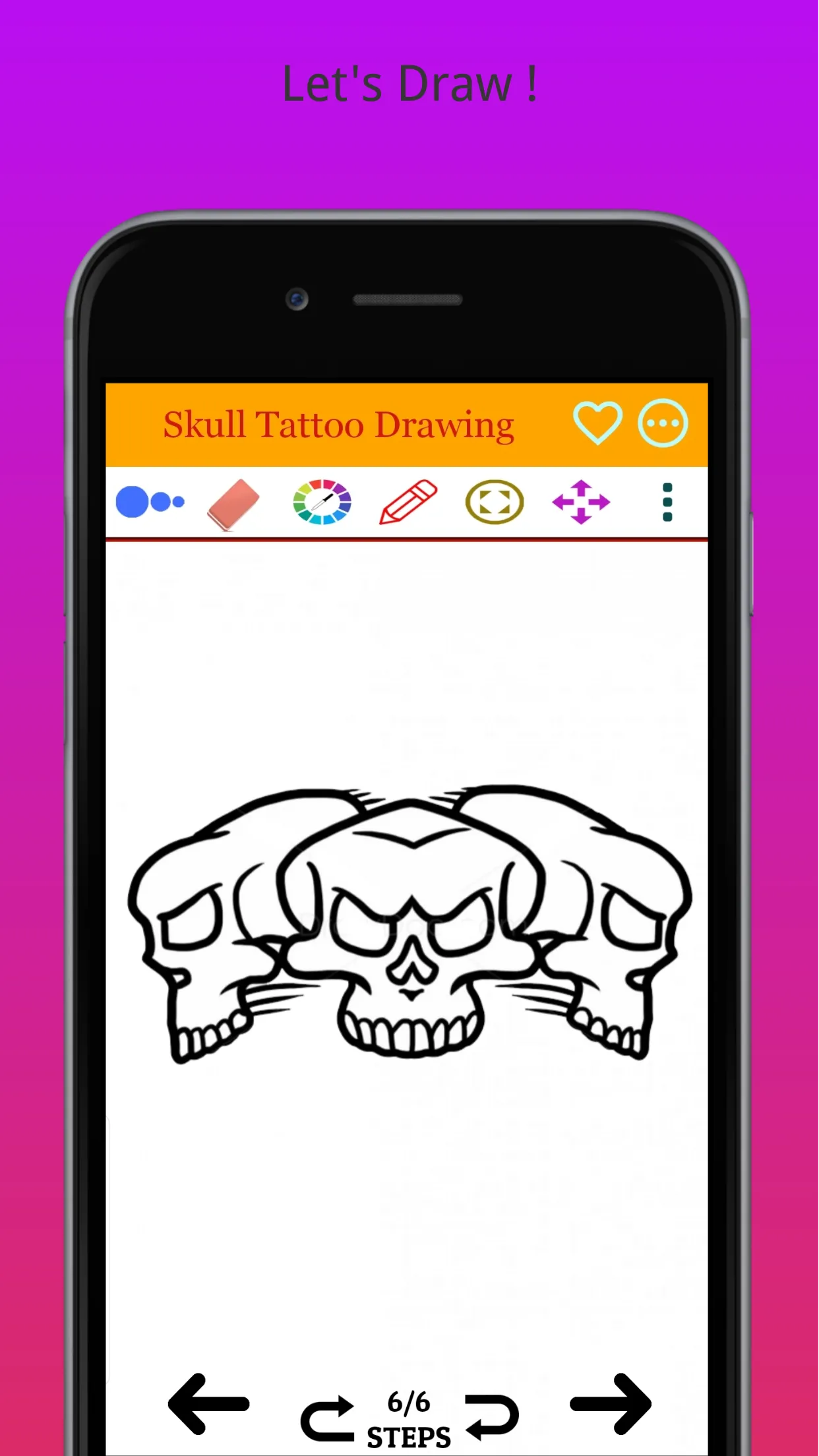 How to Draw Easy Skull Tattoo | Indus Appstore | Screenshot