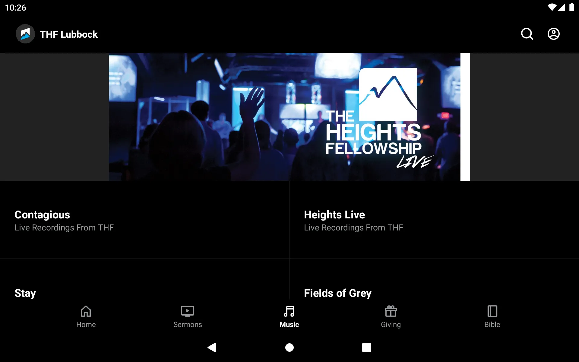 The Heights Fellowship Lubbock | Indus Appstore | Screenshot