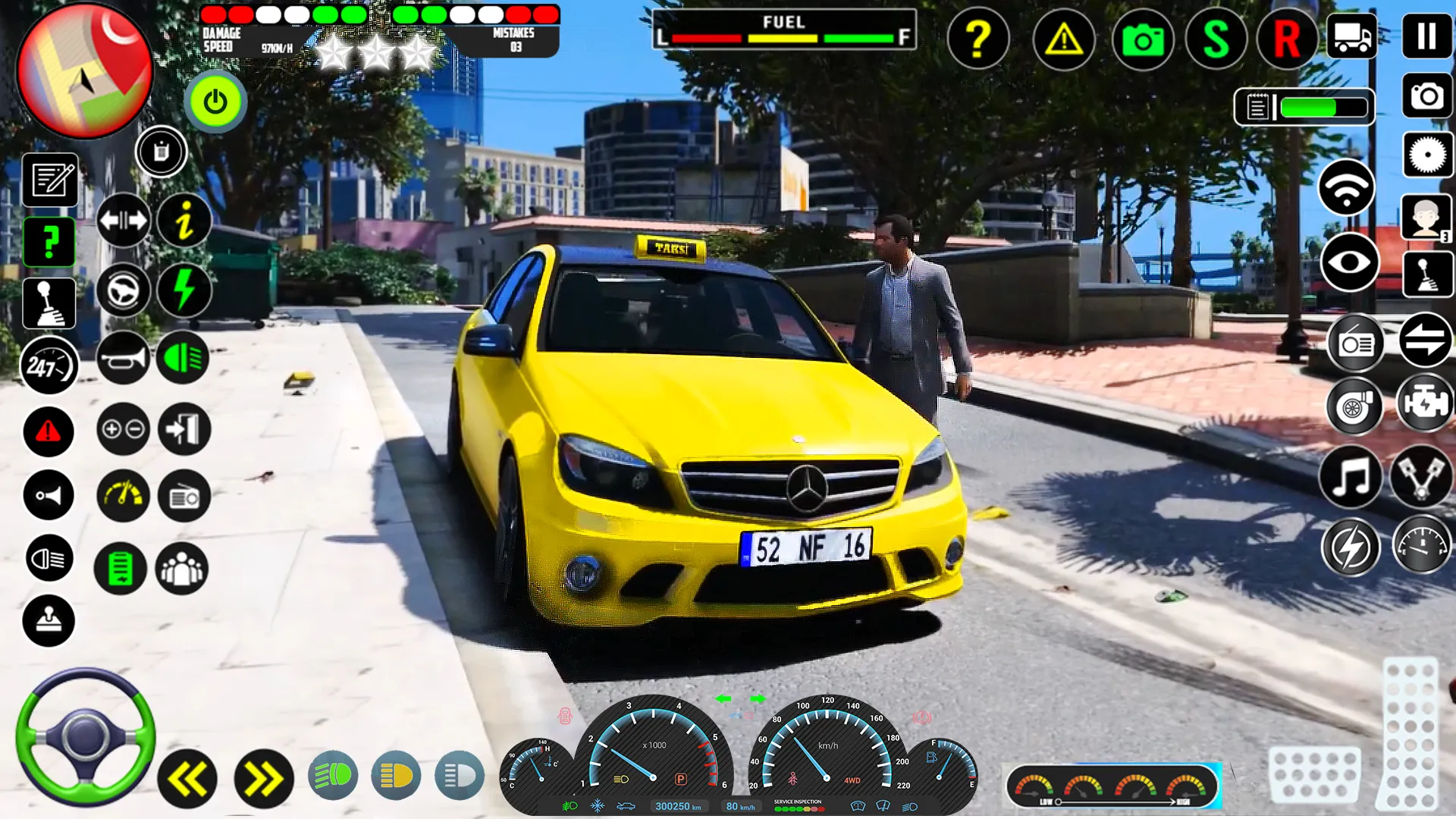 Taxi Driving 3D Taxi Game Sim | Indus Appstore | Screenshot