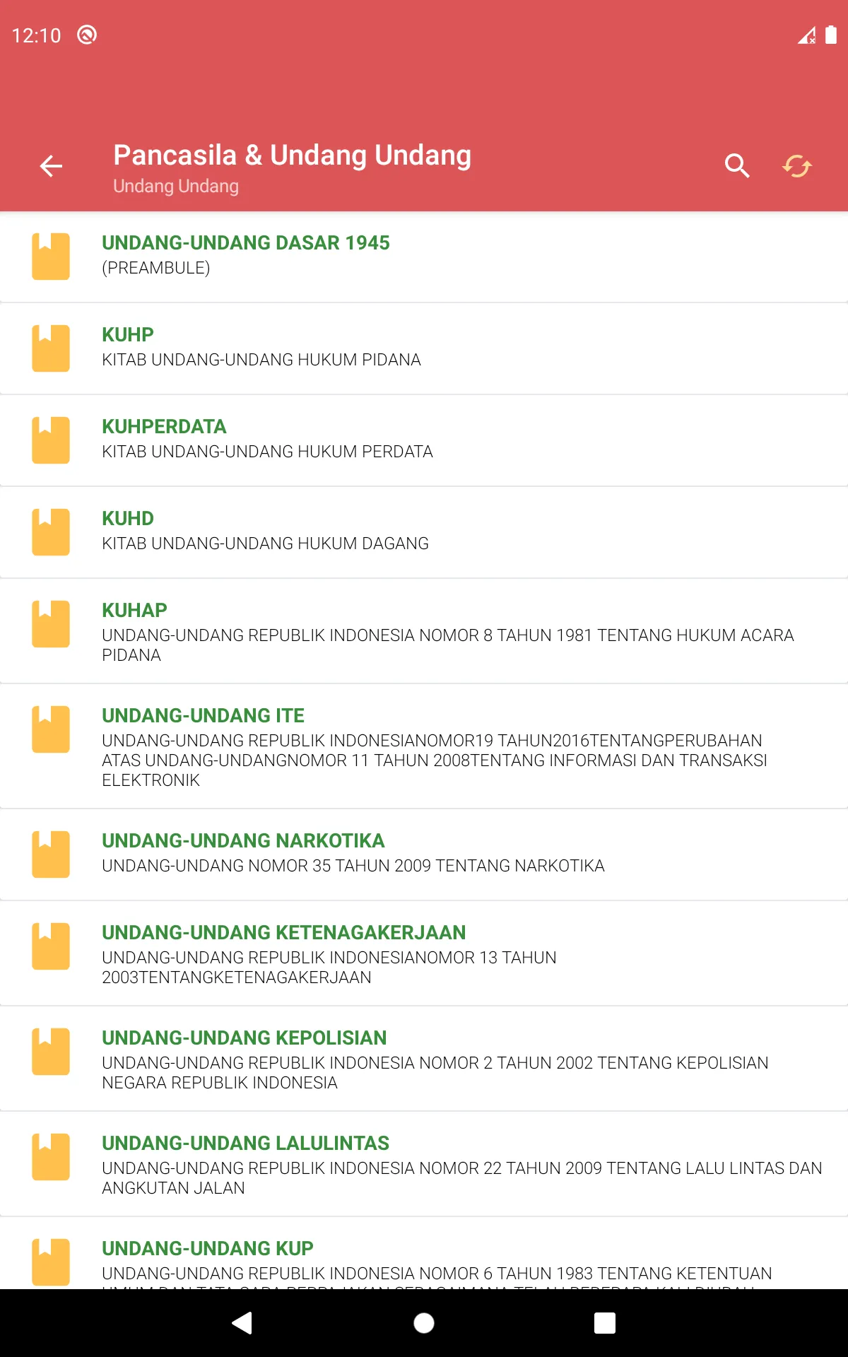 Pancasila & Undang-Undang | Indus Appstore | Screenshot