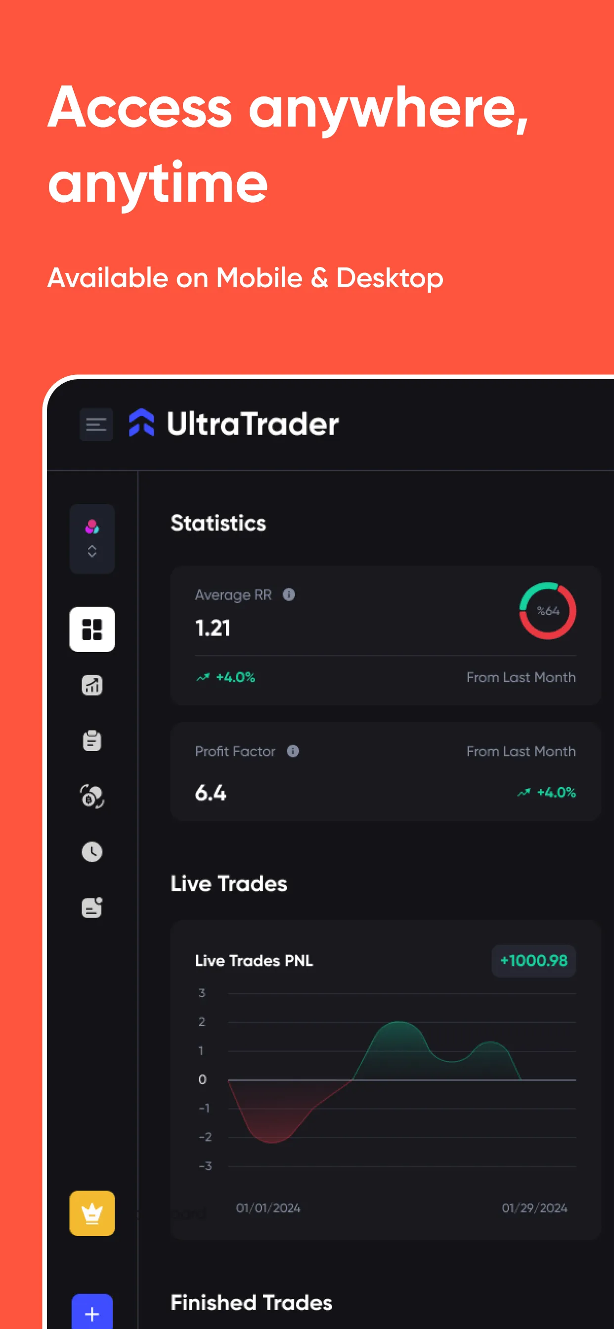 UltraTrader - Trading Journal | Indus Appstore | Screenshot