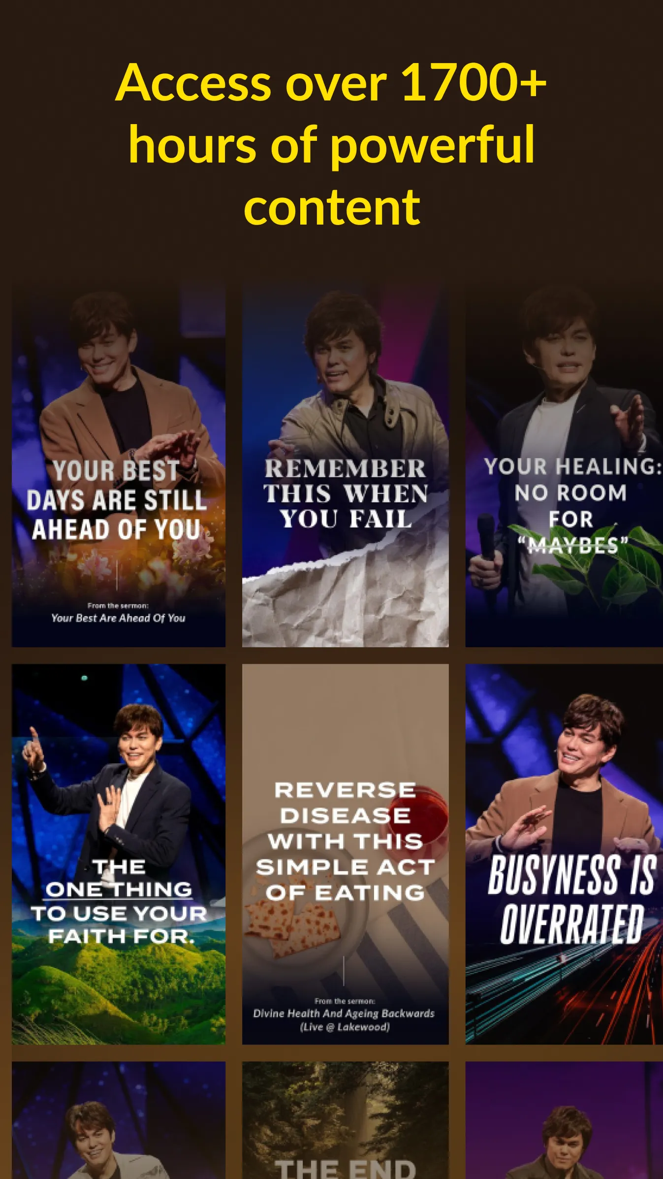 Joseph Prince | Gospel Partner | Indus Appstore | Screenshot