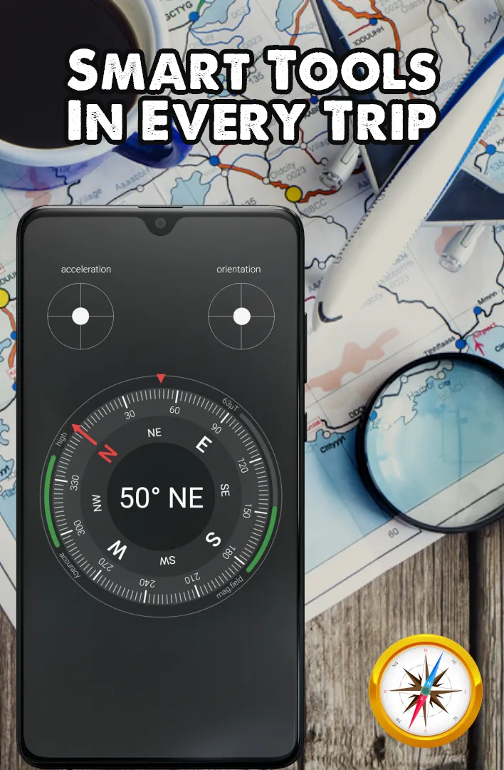 Pro Compass - Easy Compass | Indus Appstore | Screenshot