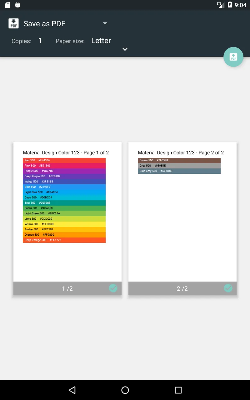 Material Design Color 123 | Indus Appstore | Screenshot