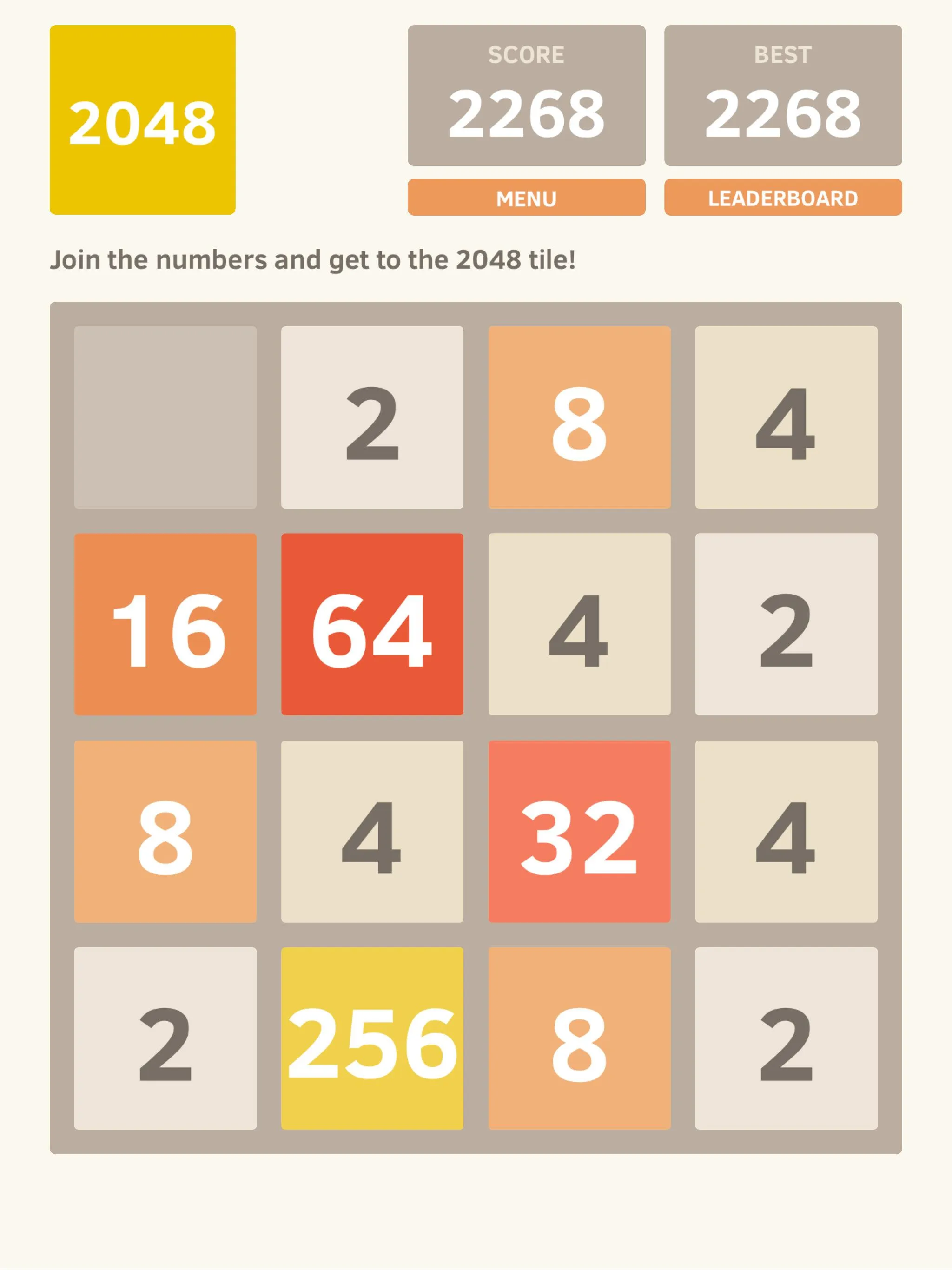 2048 | Indus Appstore | Screenshot