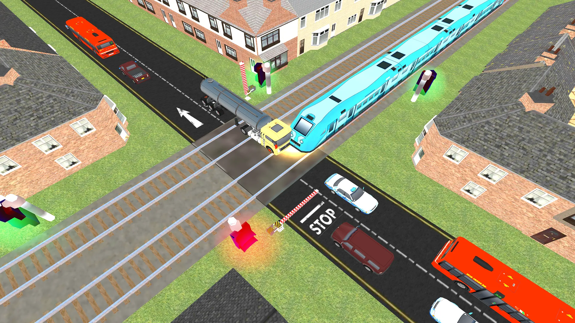 RailRoad Train Crossing Hit 3D | Indus Appstore | Screenshot