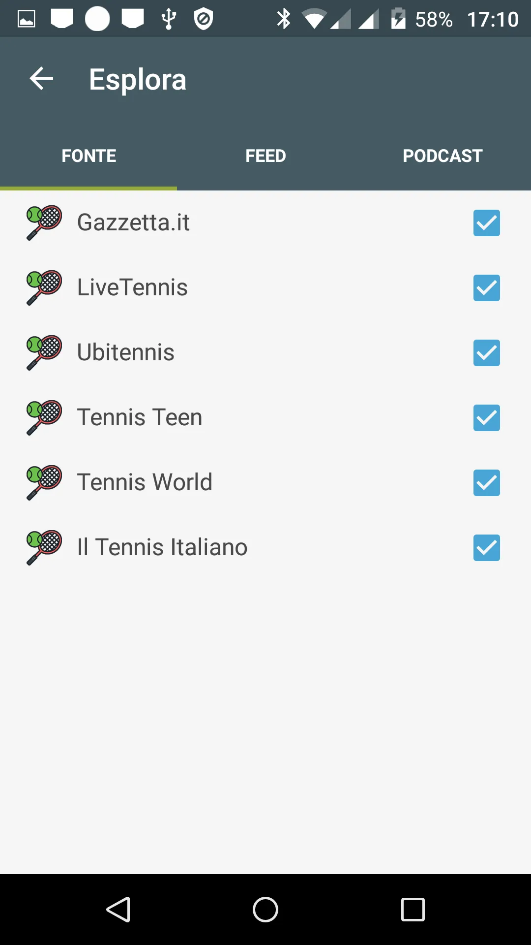 Tennis Notizie | Indus Appstore | Screenshot