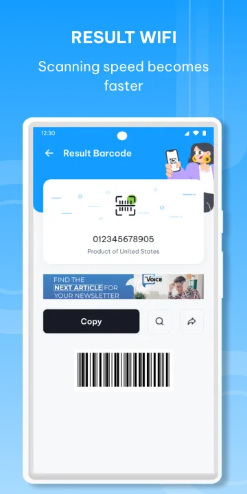 QR and Barcode Scanner | Indus Appstore | Screenshot