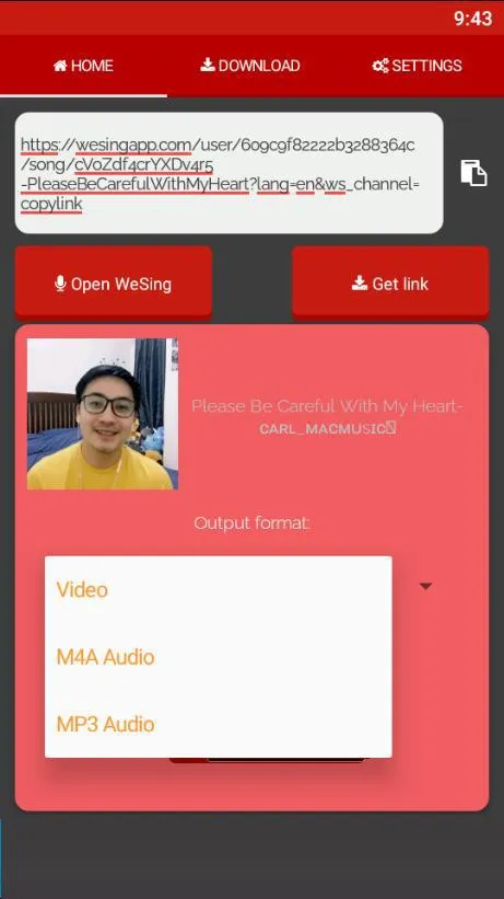 Downloader for Wesing Karaoke | Indus Appstore | Screenshot