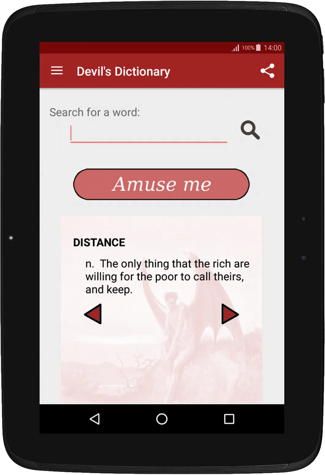 Devil's Dictionary | Indus Appstore | Screenshot