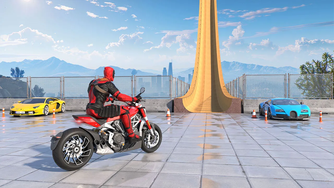 Stunt Bike Racing Game Offline | Indus Appstore | Screenshot