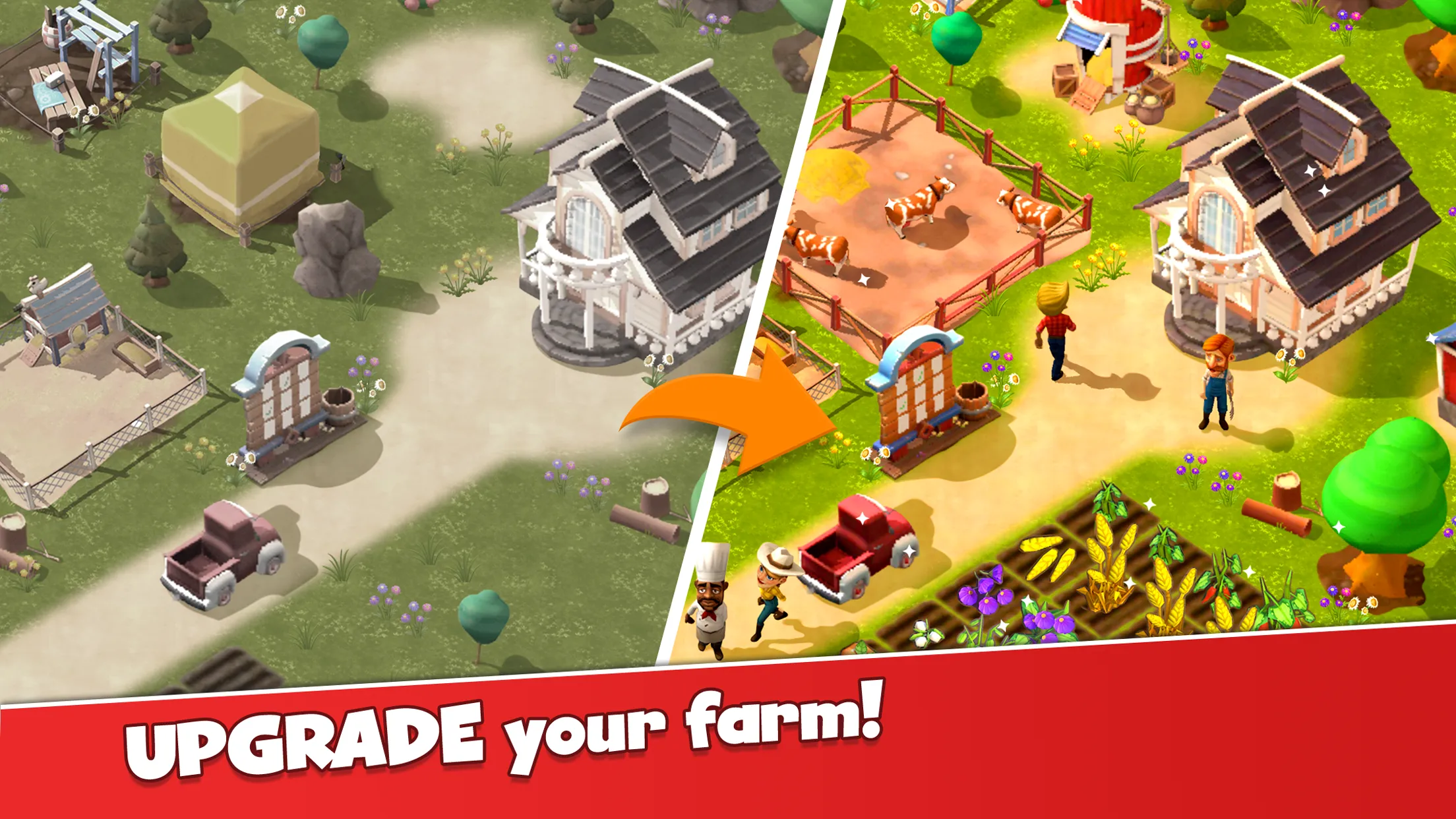 Happy Farm Town - Farm Games | Indus Appstore | Screenshot