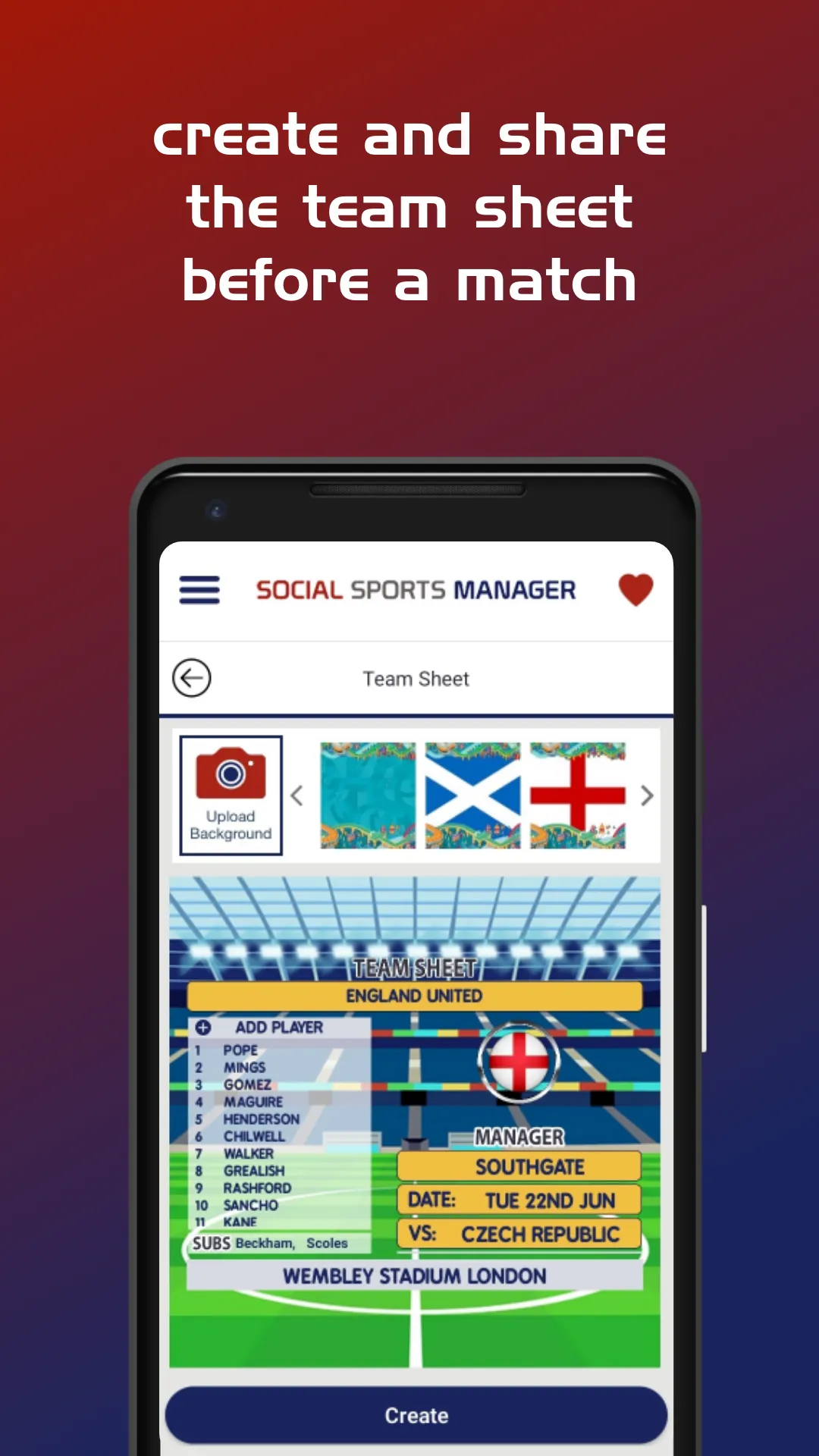 Social Sports Manager | Indus Appstore | Screenshot