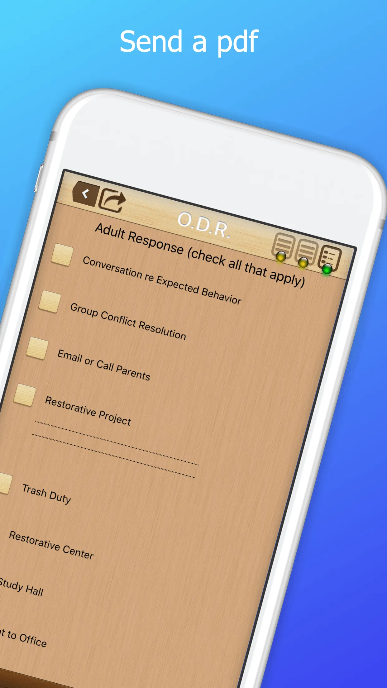 Office Discipline Referral | Indus Appstore | Screenshot