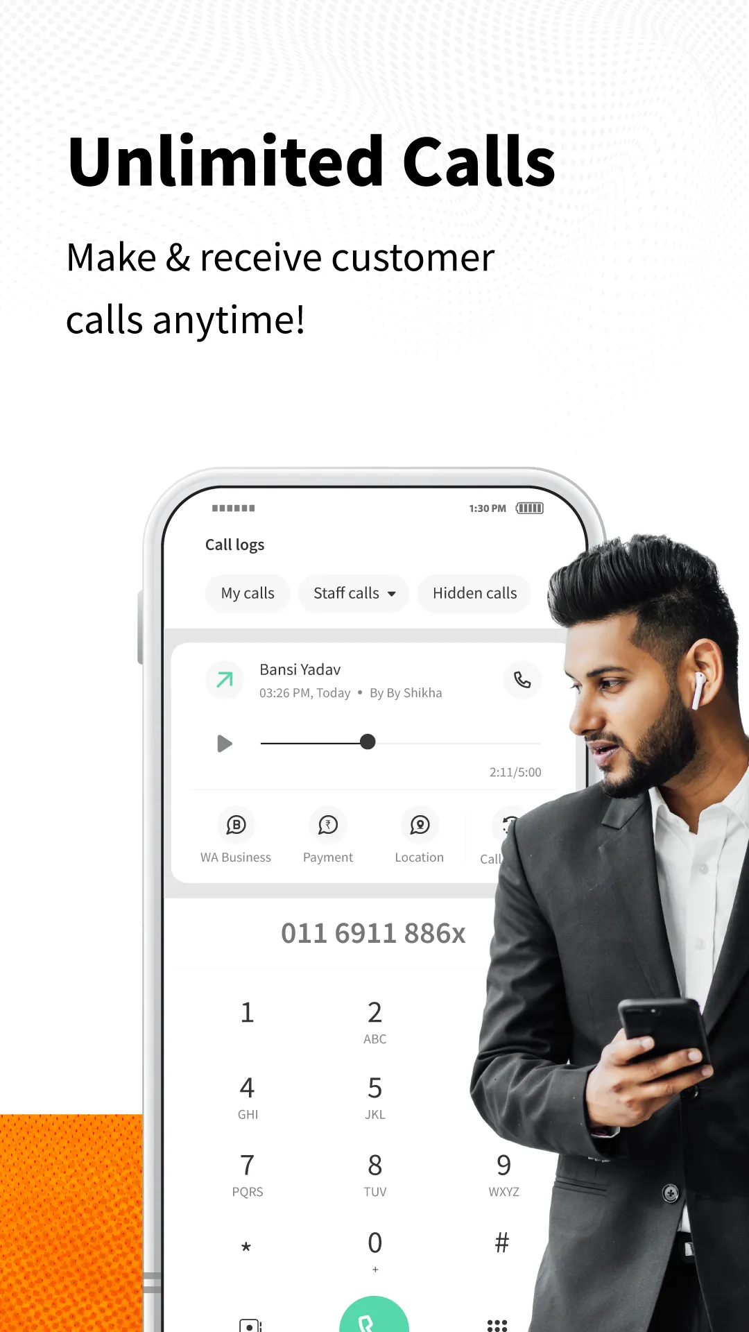 Heyo: Smart Business Number | Indus Appstore | Screenshot