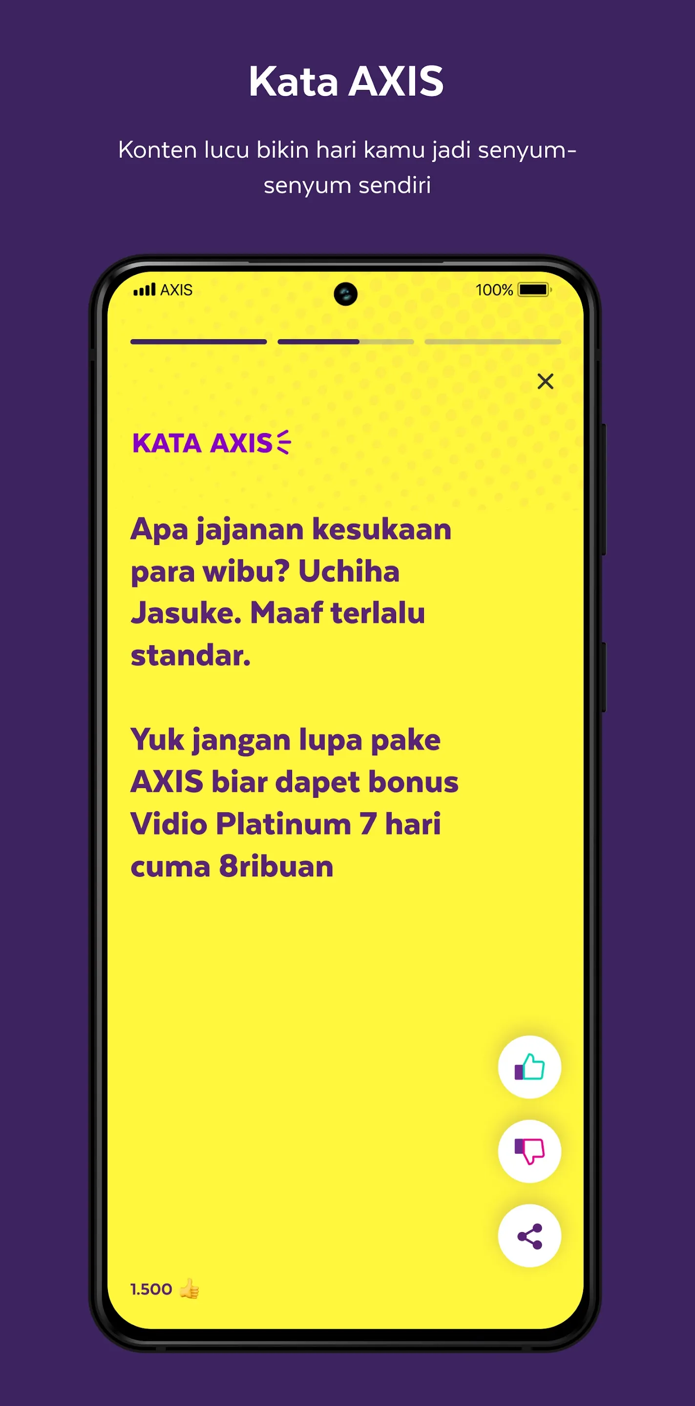 AXISnet Cek & Beli Kuota Data | Indus Appstore | Screenshot