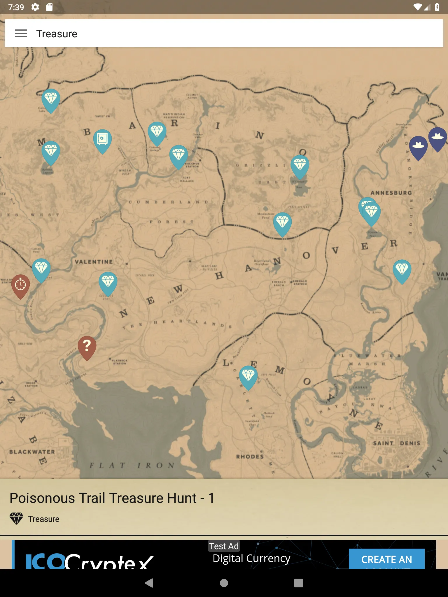 MapGenie: RDR2 | Indus Appstore | Screenshot