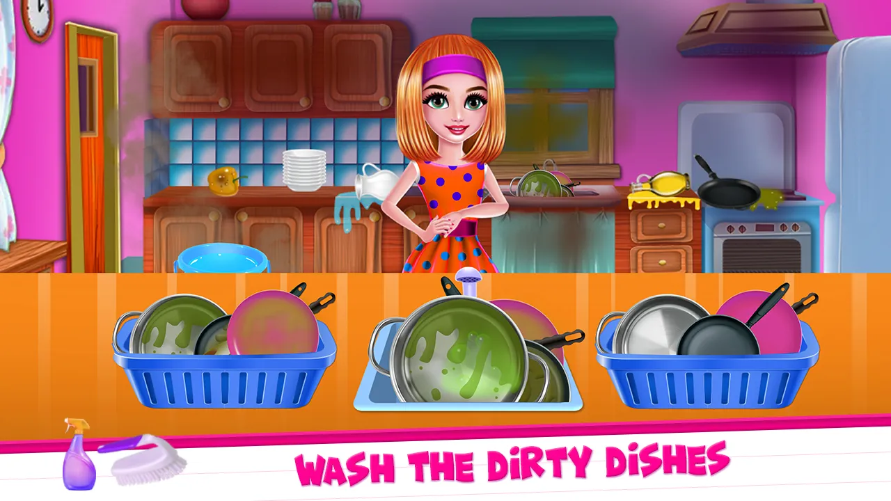 Pinky House Keeping Clean | Indus Appstore | Screenshot