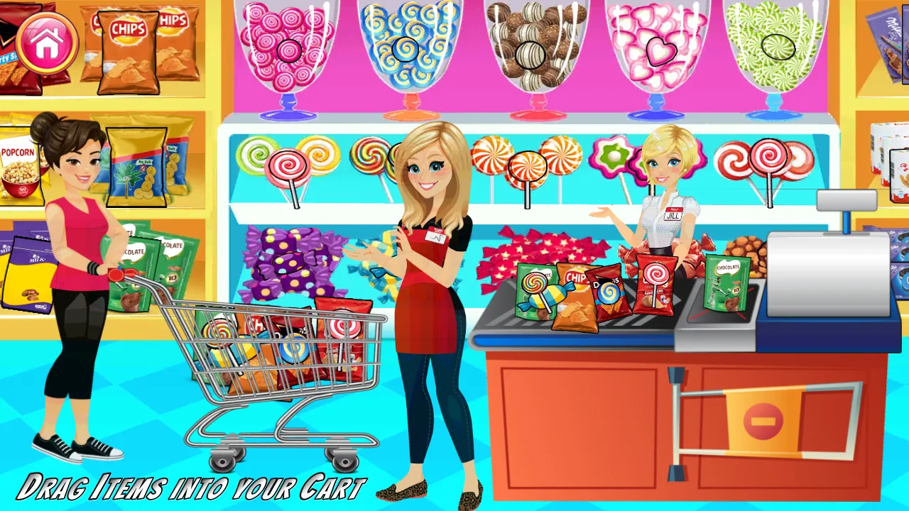 Supermarket Shopping Mall Game | Indus Appstore | Screenshot