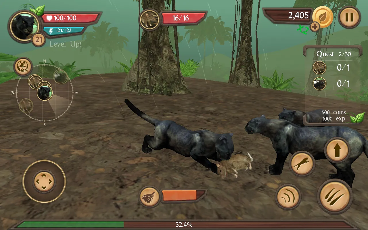 Wild Panther Sim 3D | Indus Appstore | Screenshot