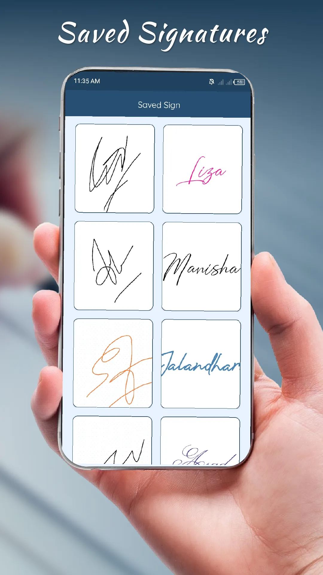 Signature Maker | Indus Appstore | Screenshot