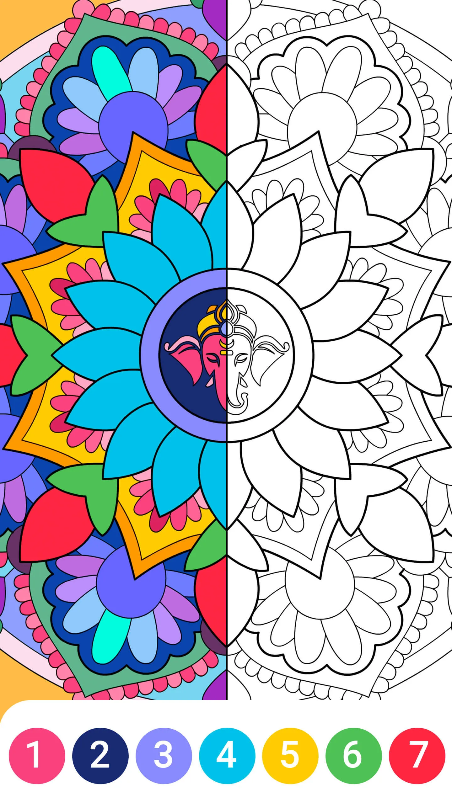 Colour Game: Gods & Stories | Indus Appstore | Screenshot
