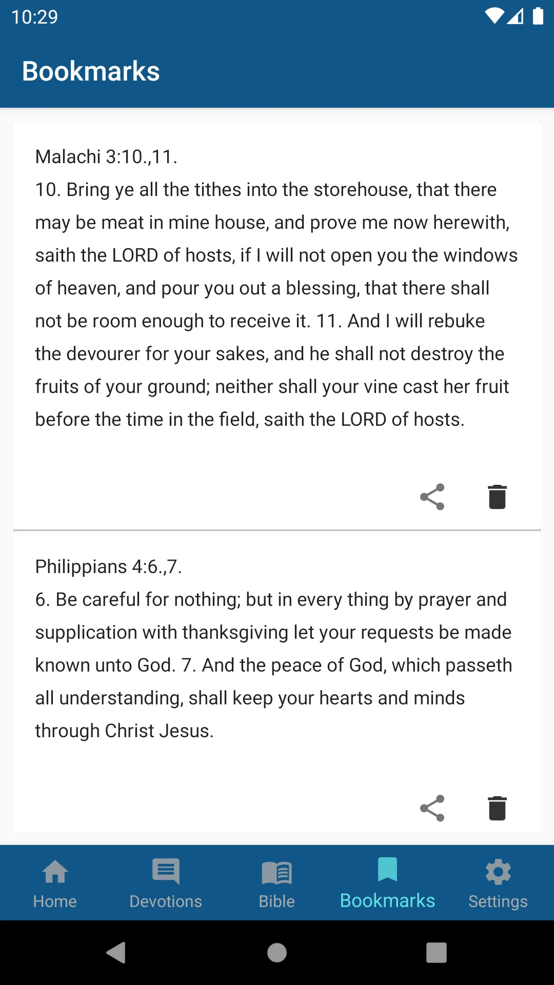 Daily Bible Devotional | Indus Appstore | Screenshot