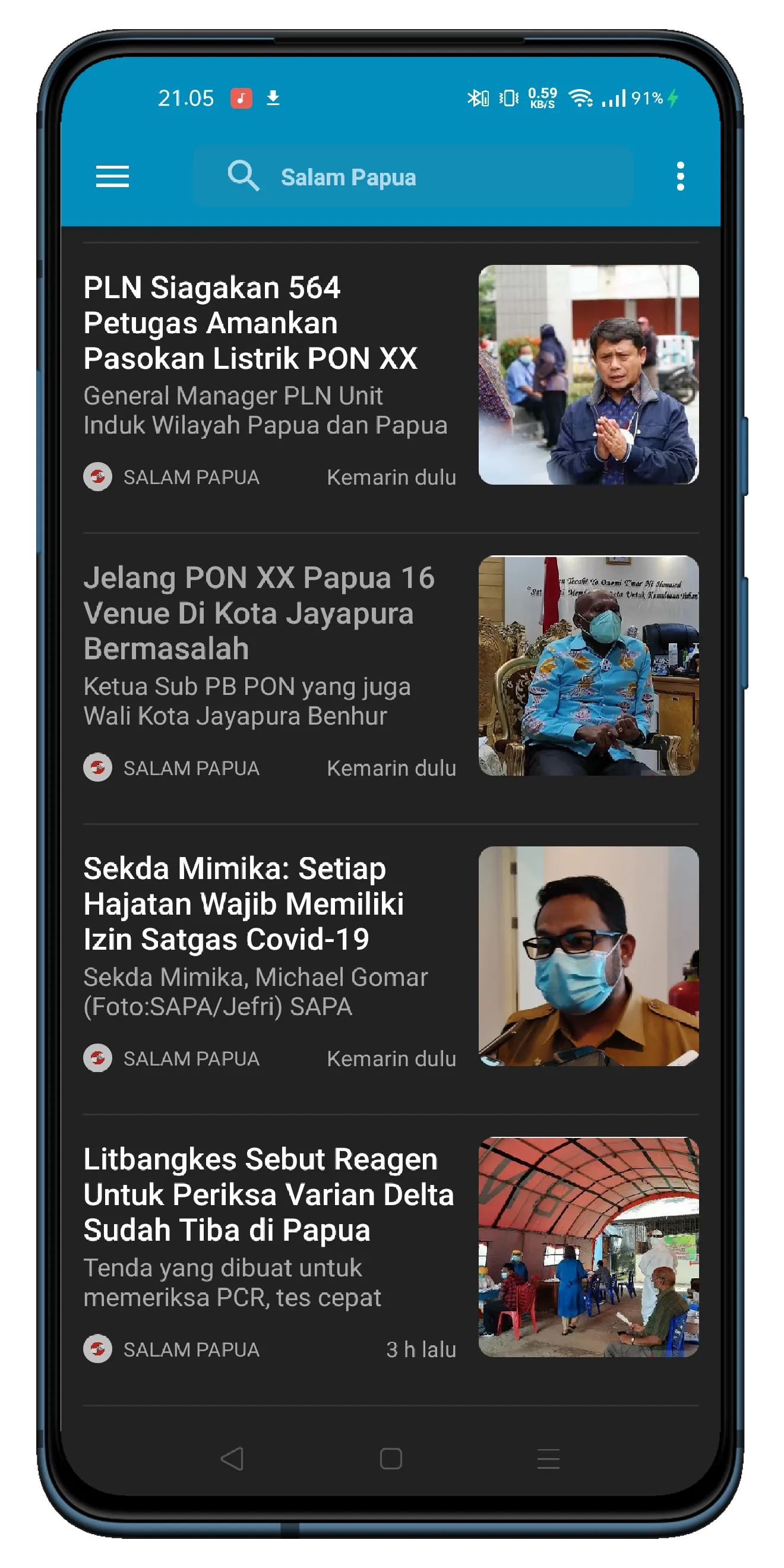 Koran Berita Papua dan Papua B | Indus Appstore | Screenshot